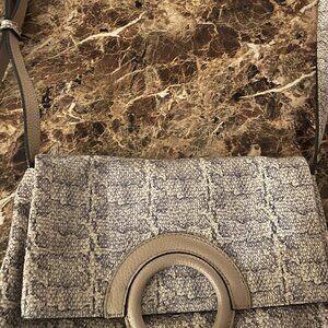 Purse Vincent Camuto Tan & Gray